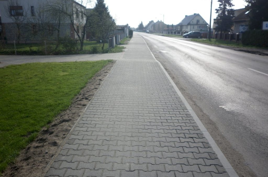 Zakończono przebudowę ścieżki pieszo-rowerowej na ul. Powstańców Wielkopolskich w Przemęcie