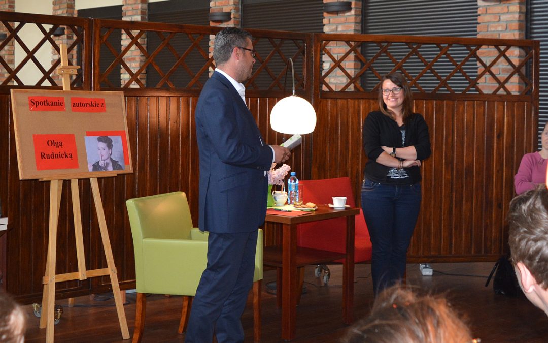 Spotkanie autorskie z Olgą Rudnicką