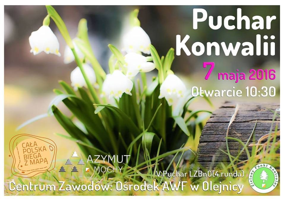 Puchar Konwalii “CAŁA POLSKA BIEGA Z MAPĄ”