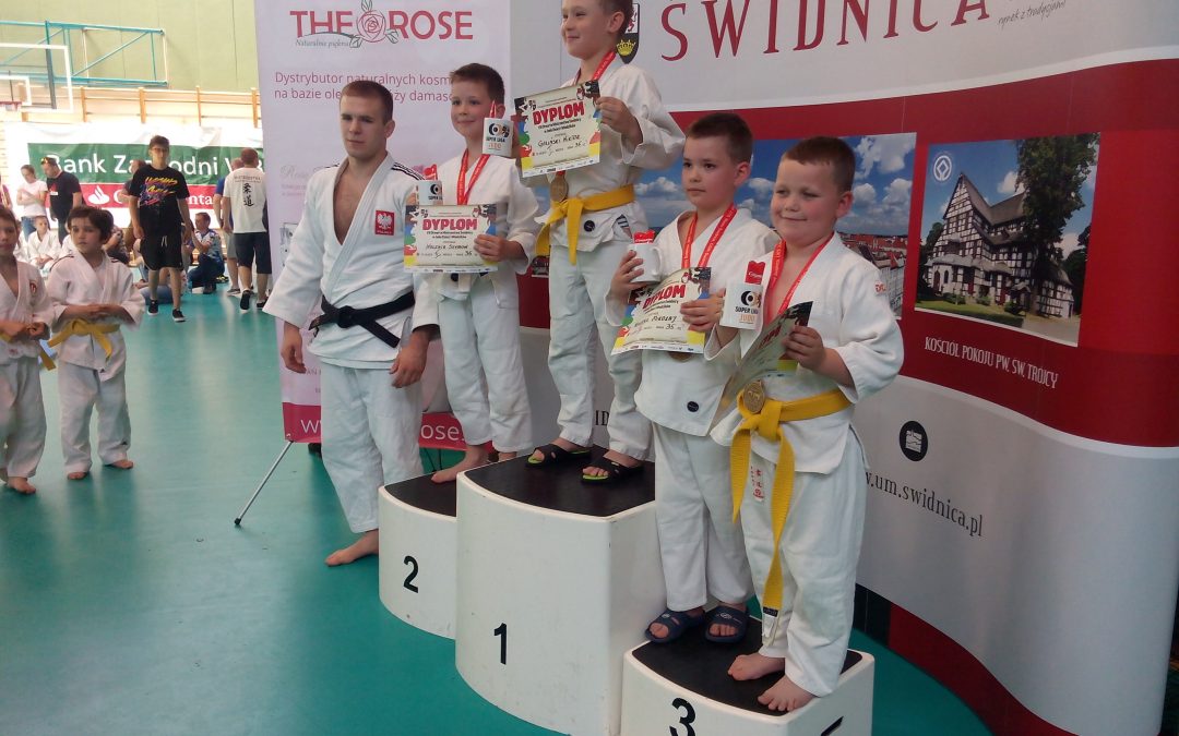UKS POHL Judo Przemęt na zawodach w Świdnicy