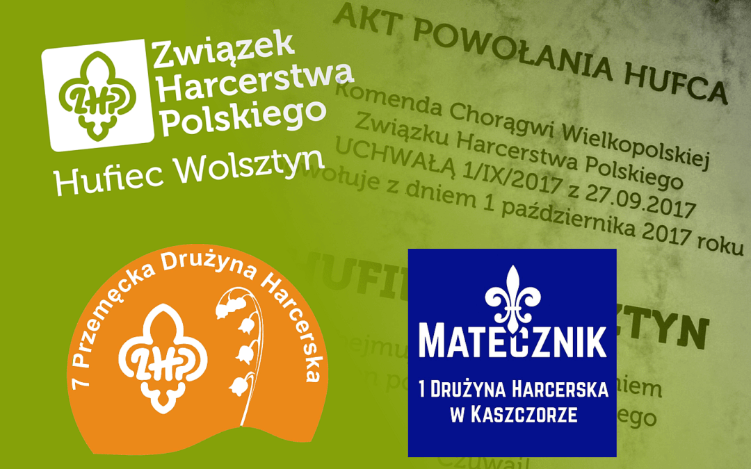 Harcerze z Gminy Przemęt w Hufcu ZHP Wolsztyn