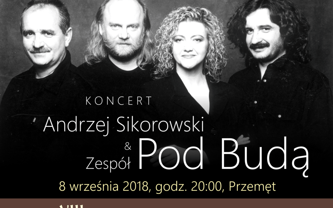 Andrzej Sikorowski i Zespół Pod Budą na przemęckim jarmarku