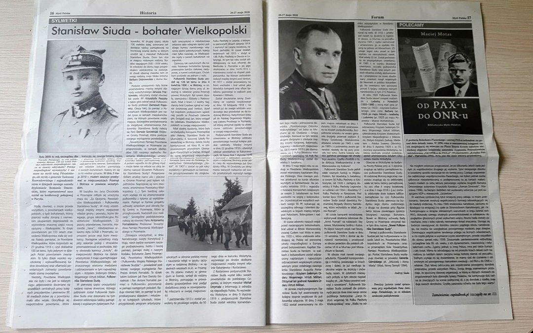 “Myśl Polska” o pułkowniku Siudzie