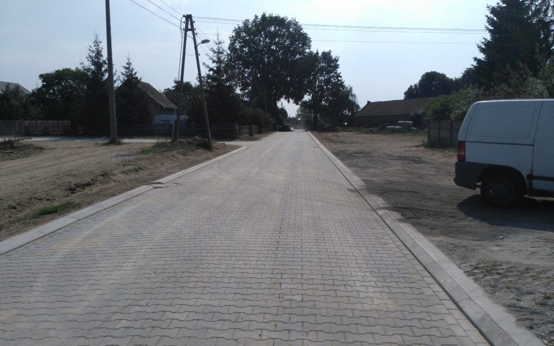 Zakończenie prac na ul. Konwaliowej w Radomierzu