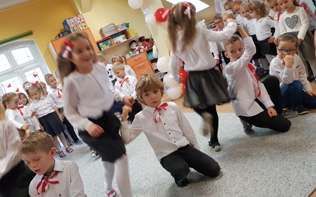 Święto niepodległości w przemęckim przedszkolu