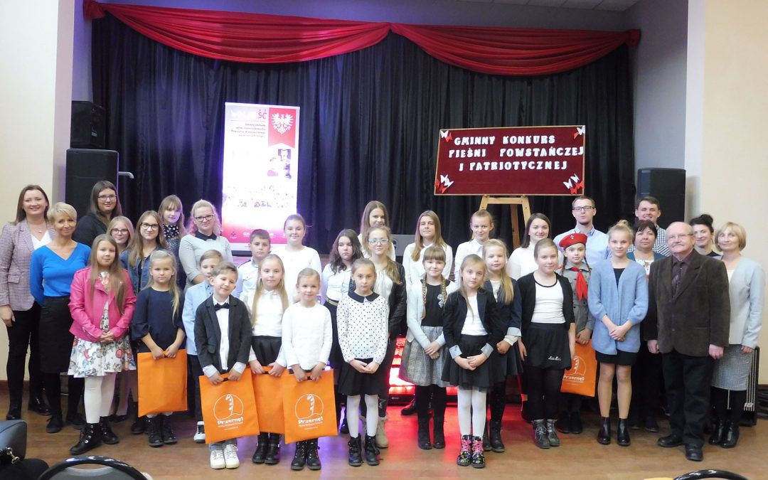 Gminny Konkurs Pieśni Powstańczej i Patriotycznej