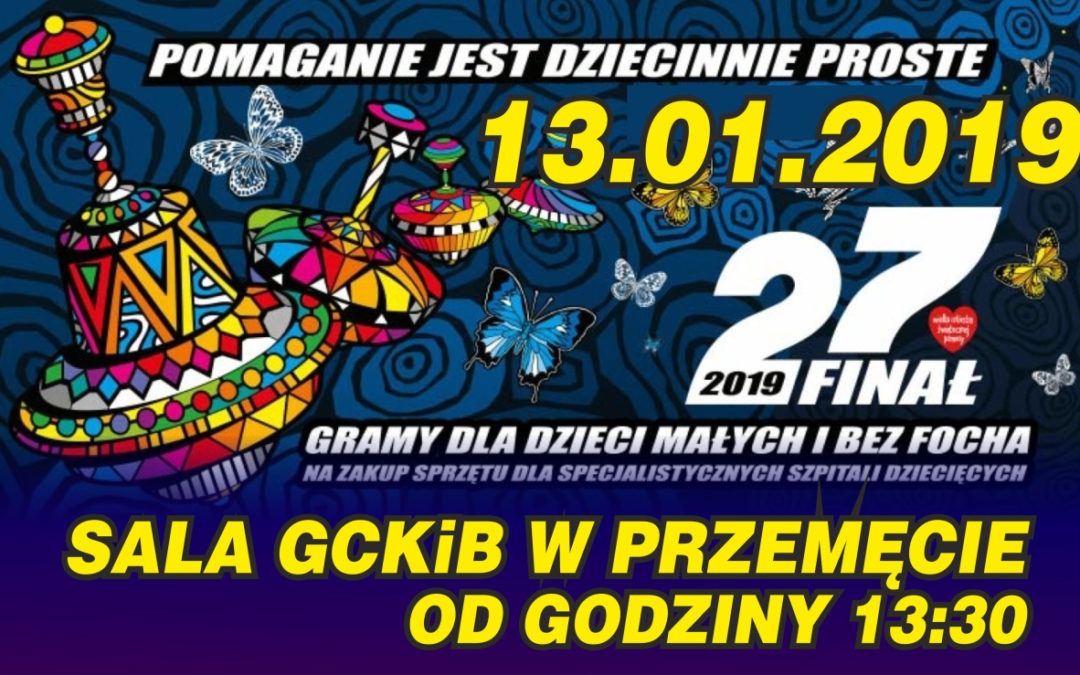 Zapraszamy na przemęcki finał Wielkiej Orkiestry Świątecznej Pomocy