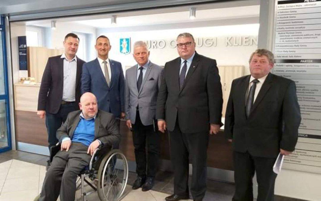 Europoseł dr Andrzej Grzyb w gminie Przemęt