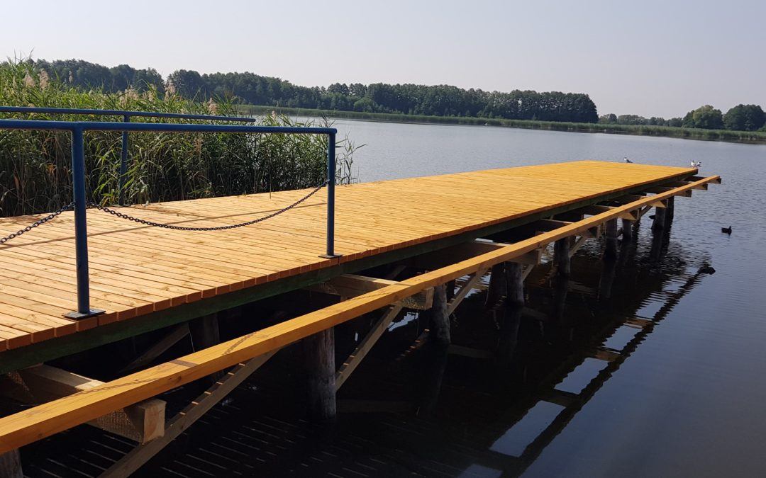 Koniec pierwszego etapu remontu pomostu w Osłoninie