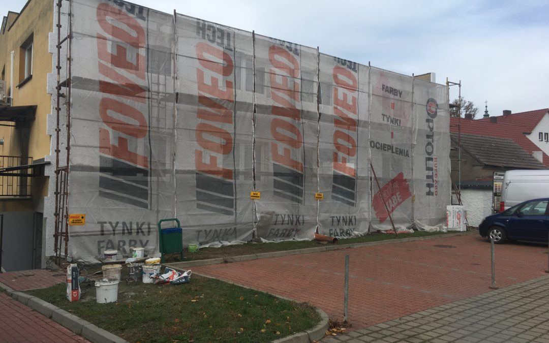 Ocieplenie budynku sali wiejskiej w miejscowości Kaszczor