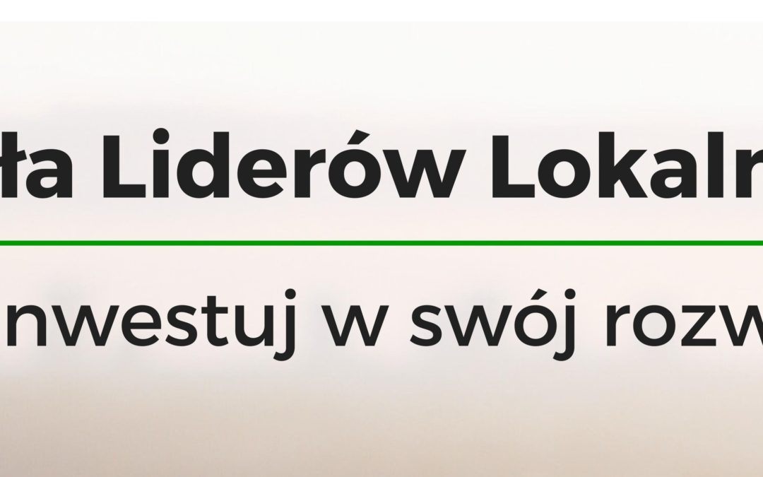 Nabór do Szkoły Lokalnych Liderów