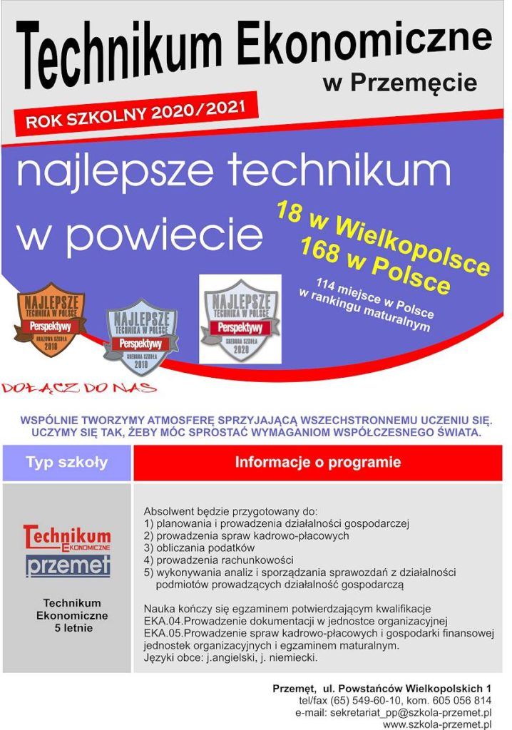 Czym Się Różni Technikum Od Szkoły Branżowej Rekrutacja do Technikum Ekonomicznego i Szkoły Branżowej I stopnia