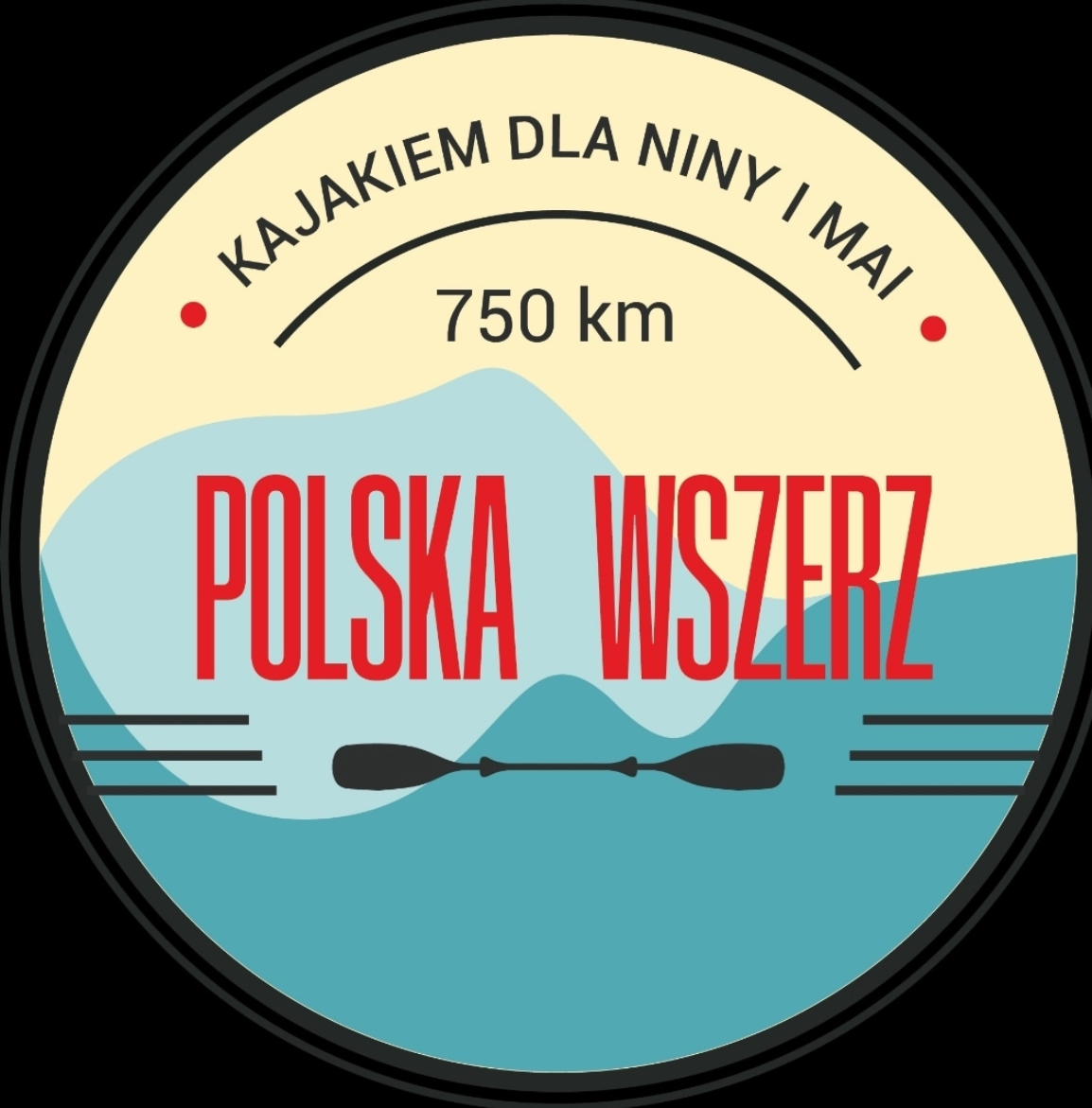 Kajakiem dla Niny i Mai. 750 km. Polska Wszerz.